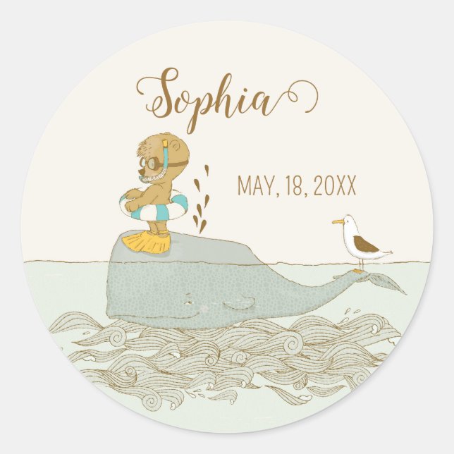 Pegatina colección Magical Nursery Runder Aufkleber (Vorderseite)