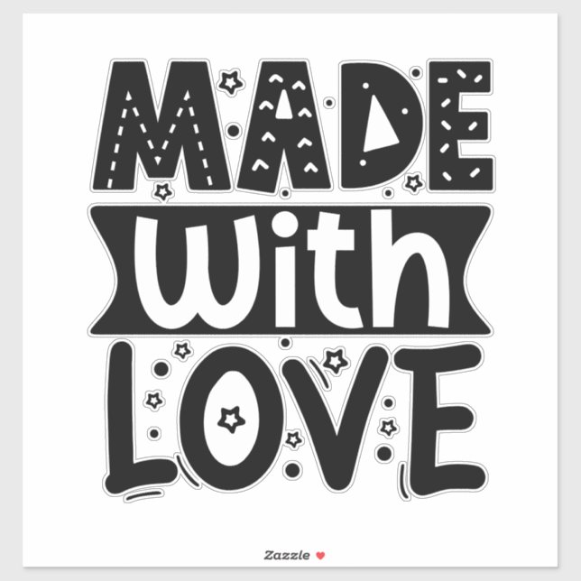 Pegatina de vinilo con forma personalizada aufkleber (Blatt)