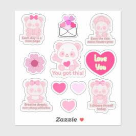 Pegatina de Vinilo Panda Aufkleber