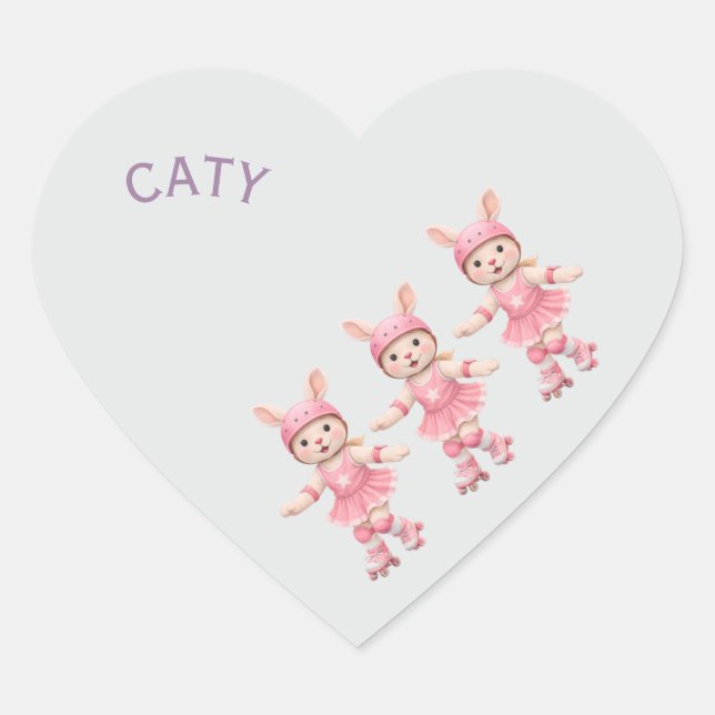 Pegatina Herz-Aufkleber (Vorderseite)