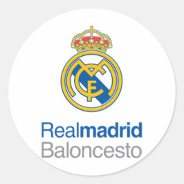 pegatina madridista runder aufkleber