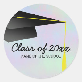 Pegatina personalizado - Graduación Runder Aufkleber