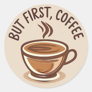 Pegatina Runder Aufkleber