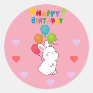 Pegatina/ Sticker para Cumpleaños
