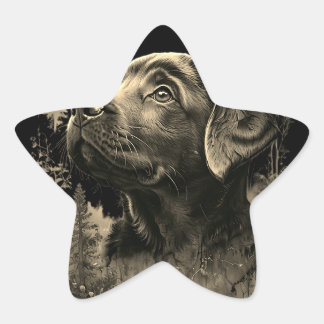 Pegatinas con forma de estrella Stern-Aufkleber