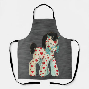 Peggy Ann ganz in Grau mit Pony Kitchen Schürze