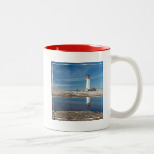 Peggy Bucht-Leuchtturm   Kanada Zweifarbige Tasse