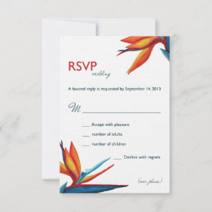 Peggy UAWG 3,5 x 5 Linen RSVP Karte