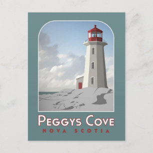 Peggys Cove Deko Postcard Postkarte