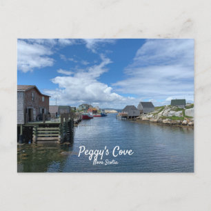 Peggy's Cove Fishing Village Postkarte