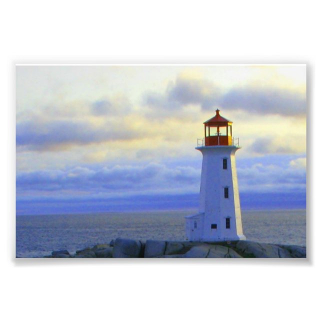 "Peggy's cove Foto print" Nova Scotia (Vorne)