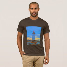Peggy's Cove Leuchtturm Shirt Leuchtturm Route