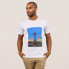 Peggy's Cove Leuchtturm Shirt Leuchtturm Route