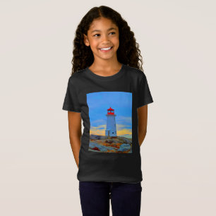 Peggy's Cove Leuchtturm Shirt Leuchtturm Route