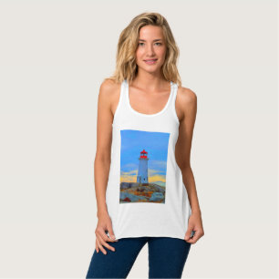 Peggy's Cove Leuchtturm Shirt Leuchtturm Route