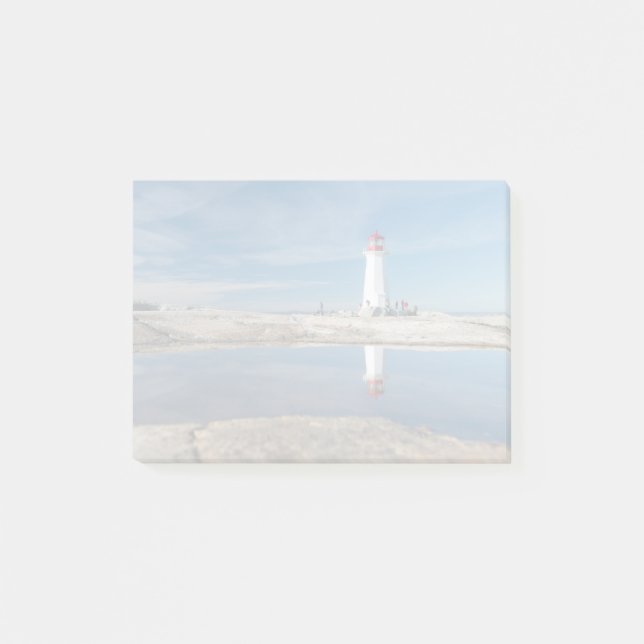 Peggy's Cove Lighthouse| Kanada Post-it Klebezettel (Vorderseite)