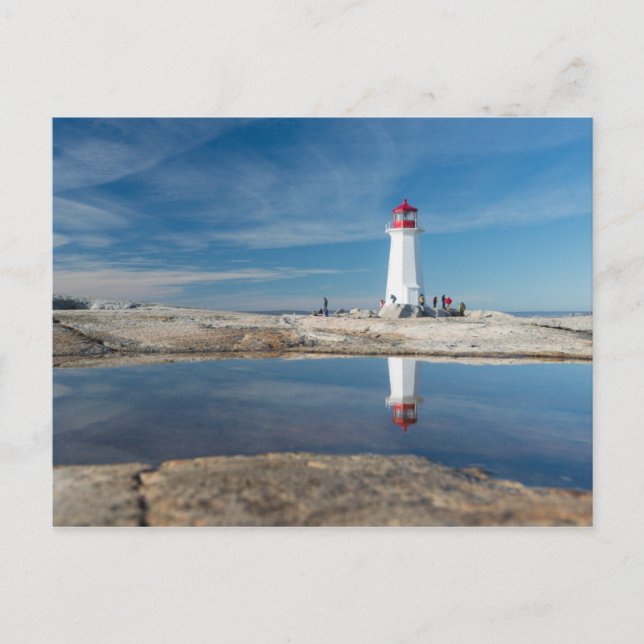 Peggy's Cove Lighthouse | Kanada Postkarte (Vorderseite)