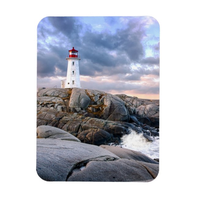 Peggy's Cove Lighthouse Magnet (Vertikal)