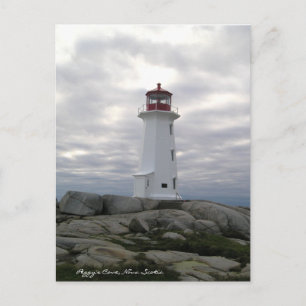 Peggy's Cove Nova Scotia Canada Post Card Postkarte