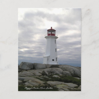 Peggy's Cove Nova Scotia Canada Post Card Postkarte