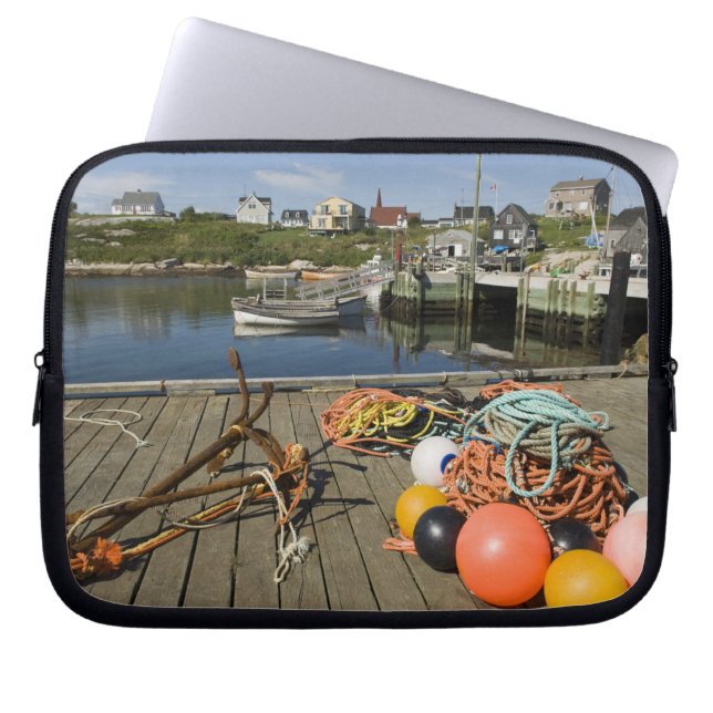 Peggy's Cove, Nova Scotia, Kanada 2 Laptopschutzhülle (Vorderseite)