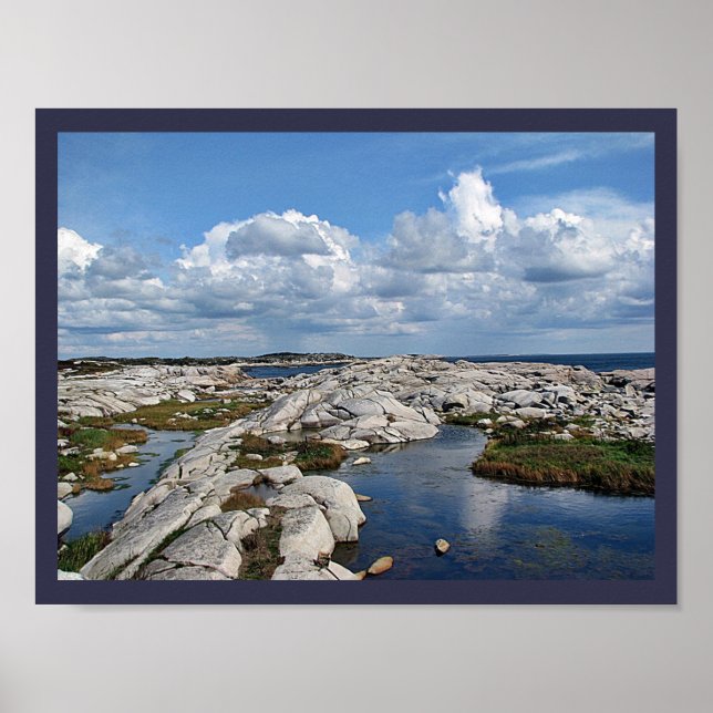 Peggy's Cove, Nova Scotia Kanada Poster (Vorne)
