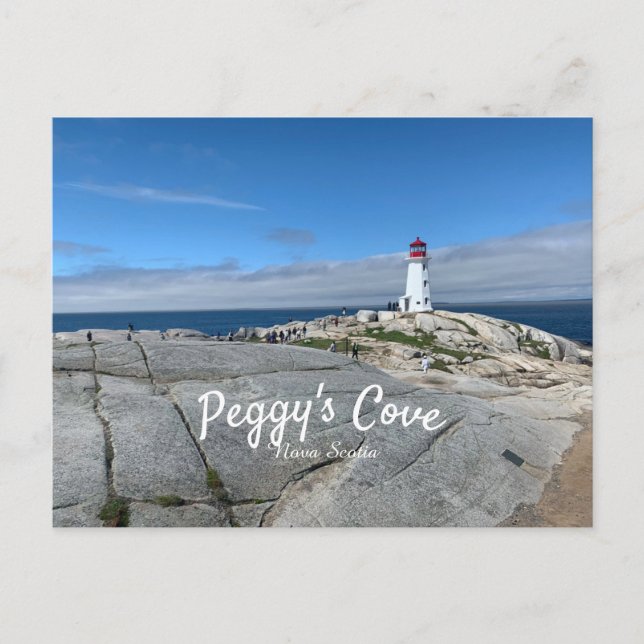 Peggys Cove Nova Scotia Postcard Postkarte (Vorderseite)
