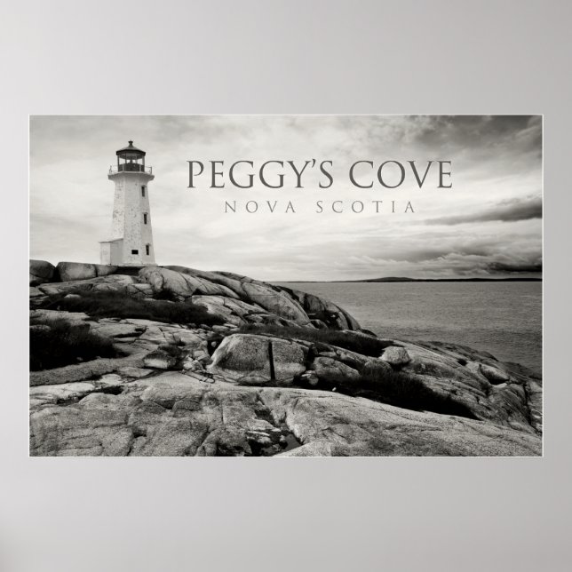 Peggy's Cove, nova scotia Poster (Vorne)