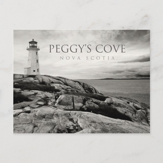 Peggy's Cove, nova scotia Postkarte (Vorderseite)