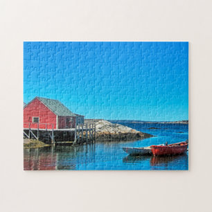 Peggys Cove Nova Scotia. Puzzle