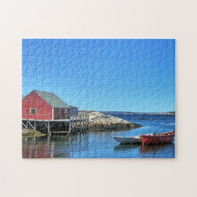 Peggys Cove Nova Scotia. Puzzle (Horizontal)