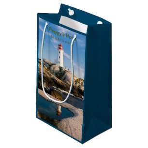 Peggys Point Lighthouse Atlantic Canada Kleine Geschenktüte