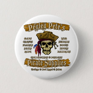 Pegleg Pets Piratenlieferungen Button