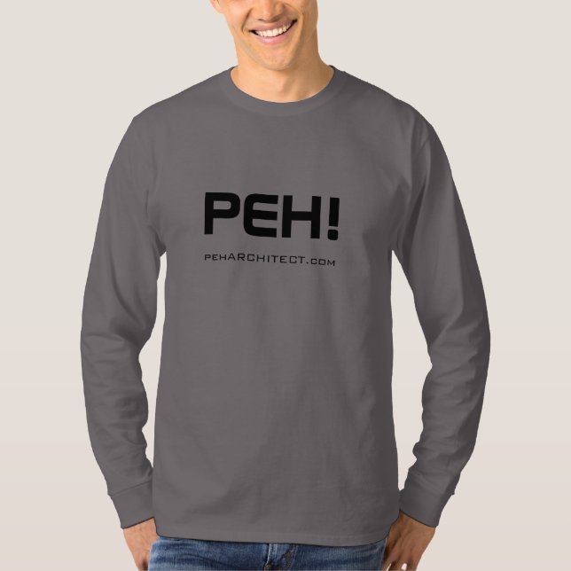 PEH! - Das peh! .com Langhülse T-Shirt (Vorderseite)