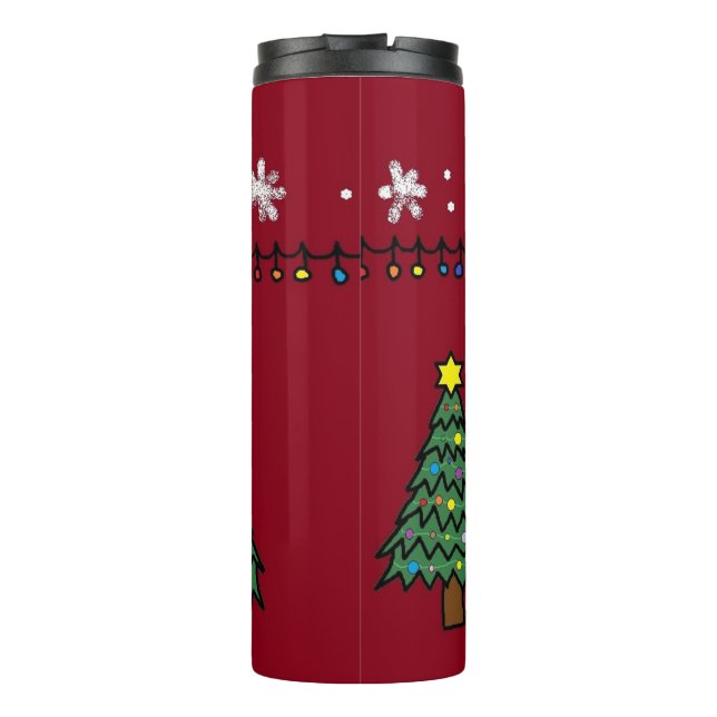 peiDeL-Weihnachtswäscher Thermosbecher (Rückseite)