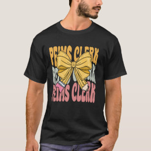 Peims Sekretärin Groovy Kokette Schleife Cute Lust T-Shirt