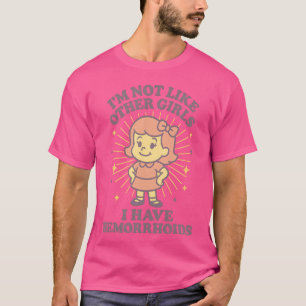 Peinliche Hämorrhoiden Humor - modern T-Shirt