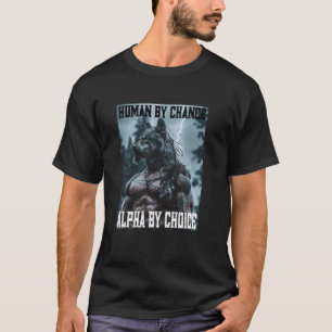 Peinlicher Wikinger-Alpha-Wolf Peinlich Lustig Pei T-Shirt