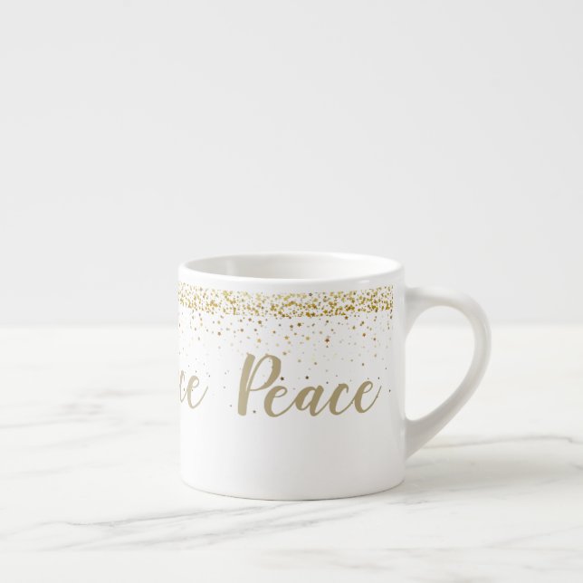 Peitite Stars Peace Espresso Tasse (Rechts)