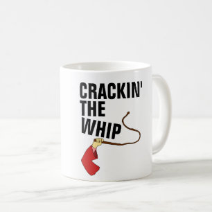 PEITSCHE KNALLEN, LUSTIGE CHEF-TASSEN KAFFEETASSE