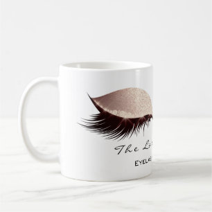 Peitschen-Erweiterungs-Augen-Maskenbildner-Studio Kaffeetasse