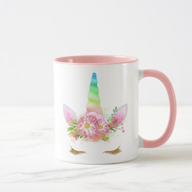 Peitschen-Nickerchenunicorn-Kaffee-Tasse Tasse (Rechts)