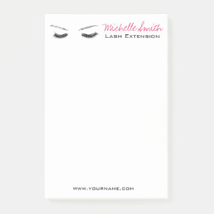 Peitschen-Peitschenerweiterung der geschlossenen Post-it Klebezettel