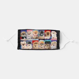 Peke Art Gesichtsmaske schwarz