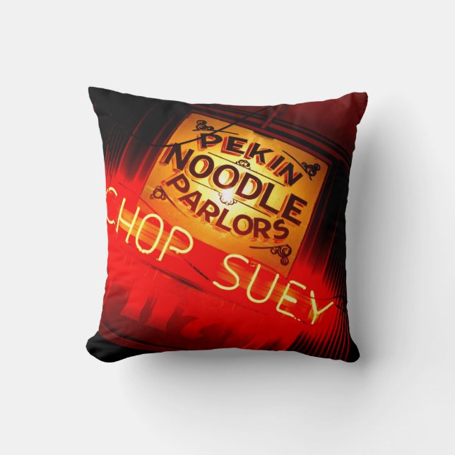 Pekin BaumwollWurfs-Kissen Kissen (Vorderseite)