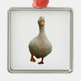Pekin Duck Ornament Aus Metall