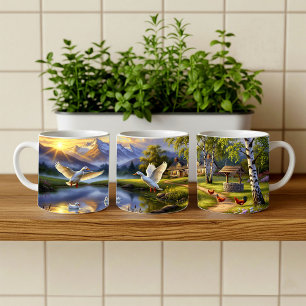 Pekin Ducks Design für digitale Tasse