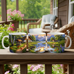 Pekin Ducks Design für digitale Tasse