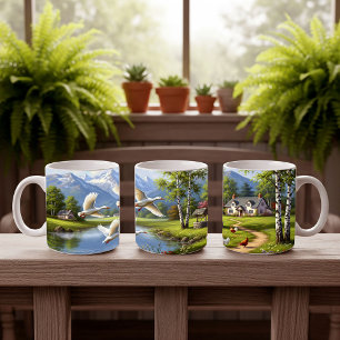 Pekin Ducks Design für digitale Tasse