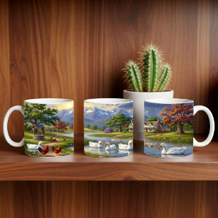 Pekin Ducks Design für digitale Tasse